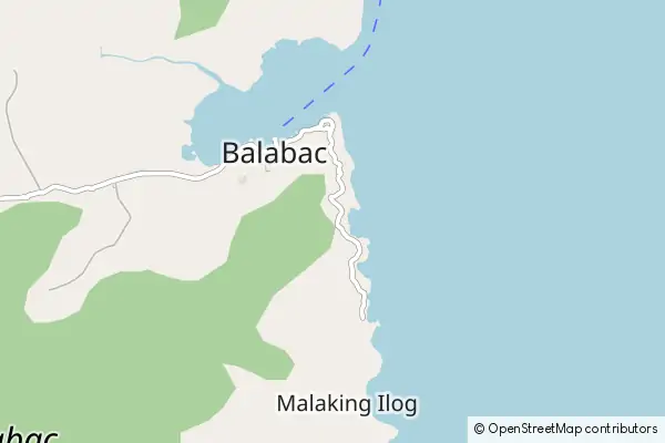 Karte Balabac