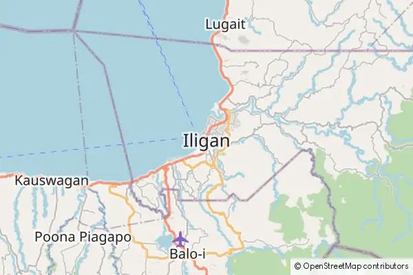 Karte Iligan