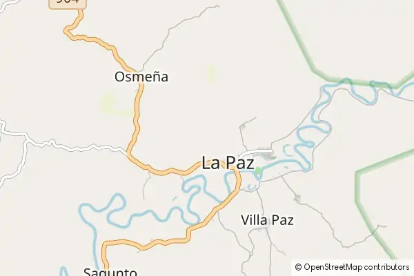 Karte La Paz