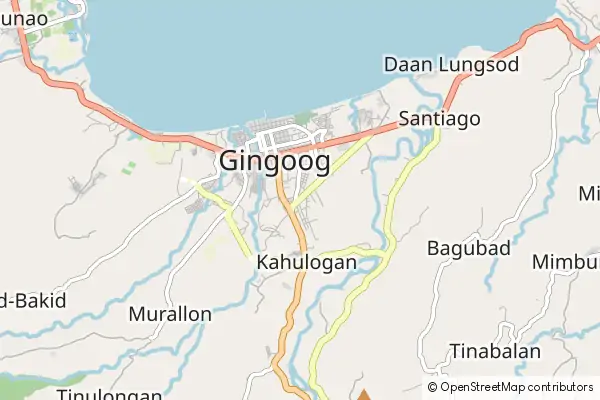 Karte Gingoog City