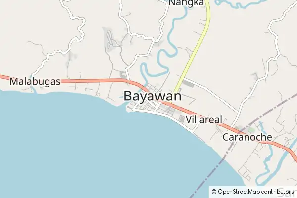 Karte Bayawan City