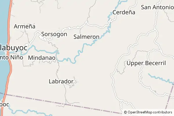 Karte: Malabuyoc • © OpenStreetMap contributors Karte Malabuyoc