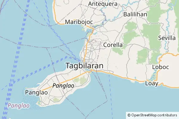 Karte Tagbilaran