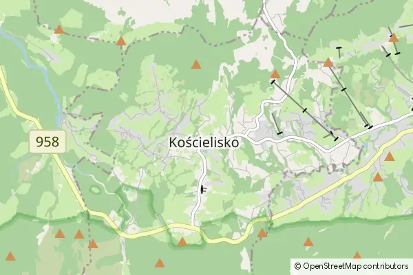 Karte Koscielisko