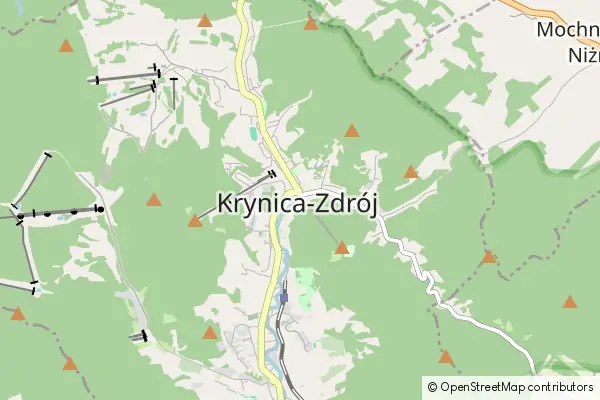 Karte Krynica Zdroj