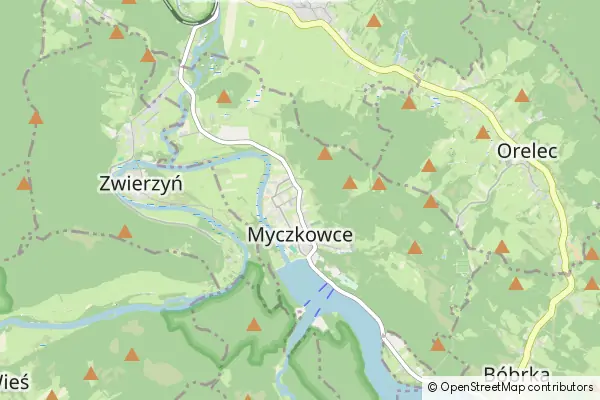 Karte Myczkowce