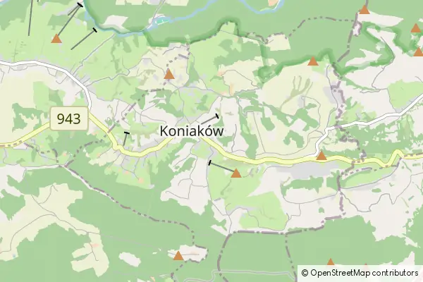 Karte Koniaków