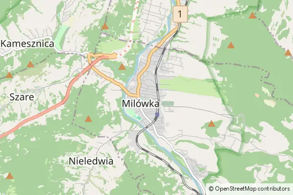 Karte Milówka