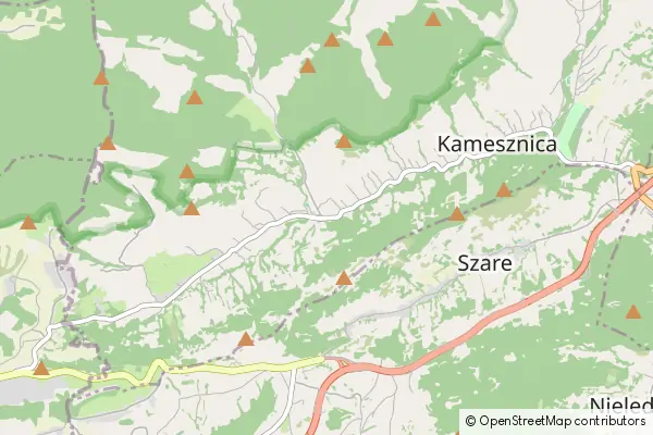 Karte Kamesznica