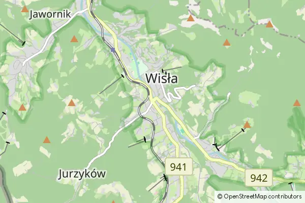 Karte Wisla