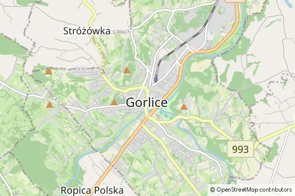 Karte Gorlice