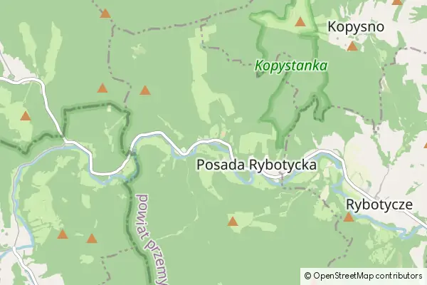 Karte Posada Rybotycka