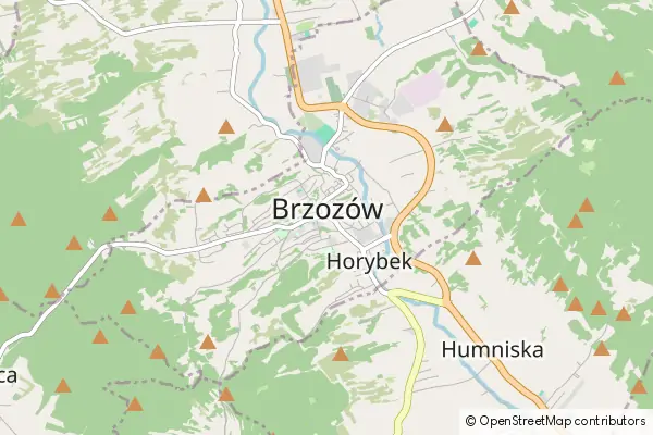 Karte Brzozów