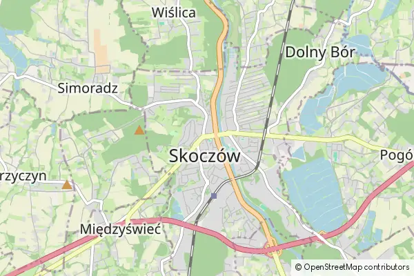 Karte Skoczów