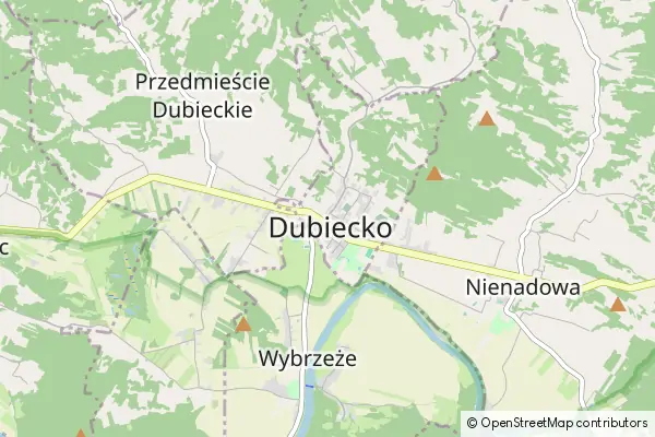 Karte Dubiecko