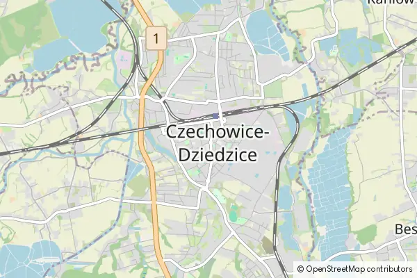 Karte Czechowice-Dziedzice