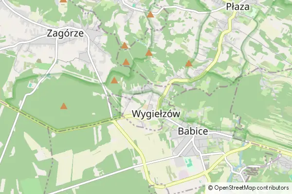 Karte Wygiełzów