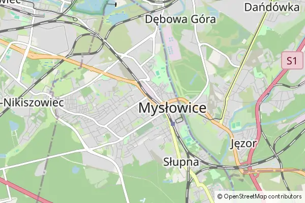 Karte Mysłowice