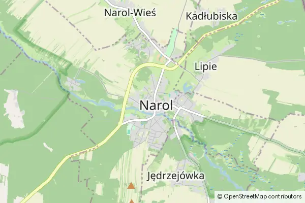 Karte Narol