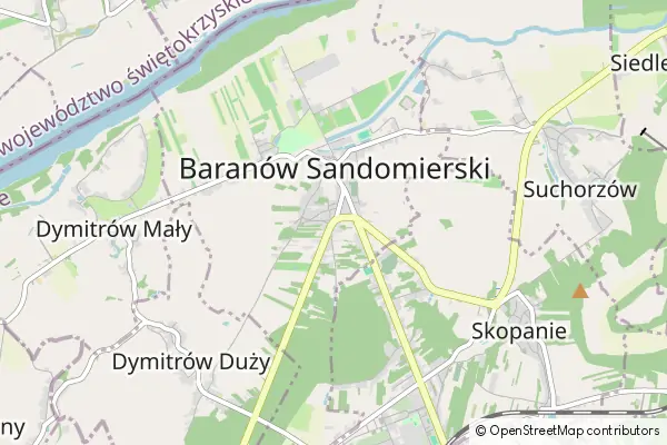 Karte Baranów Sandomierski