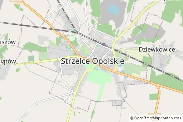 Karte Strzelce Opolskie