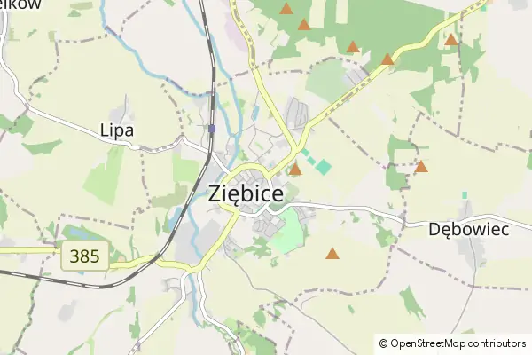 Karte Ziębice