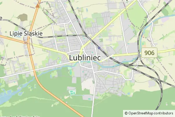 Karte Lubliniec