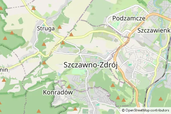 Karte Szczawno-Zdrój