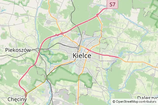 Karte Kielce