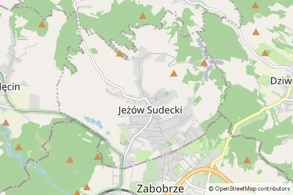 Karte Jeżów Sudecki