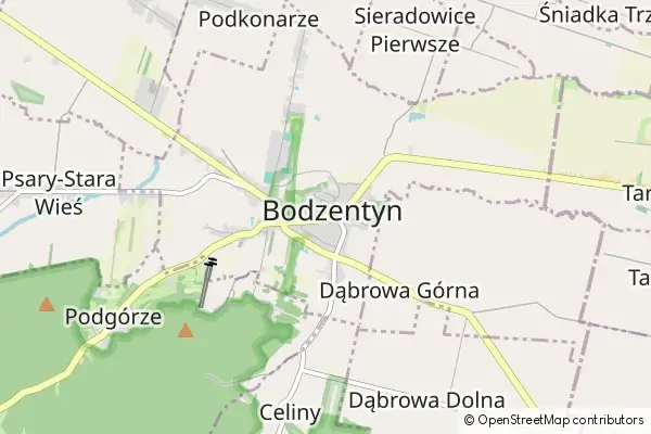 Karte Bodzentyn