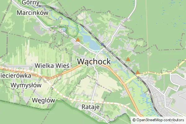 Karte Wąchock