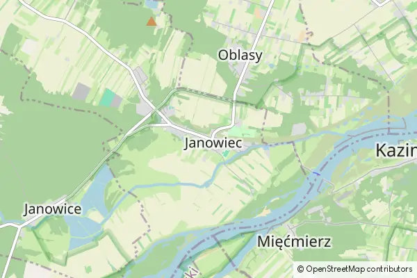 Karte Janowiec