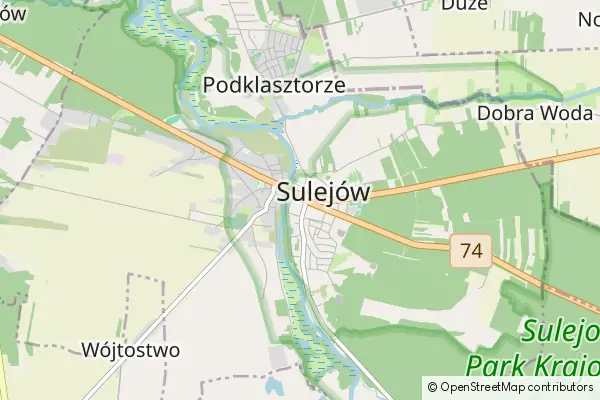 Karte Sulejów