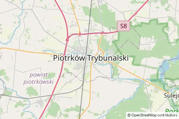 Karte Piotrków Trybunalski