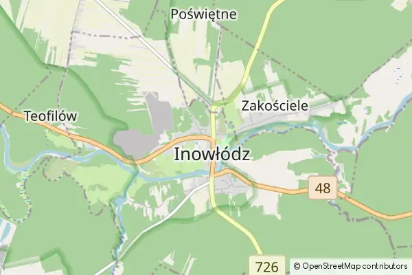 Karte Inowlodz