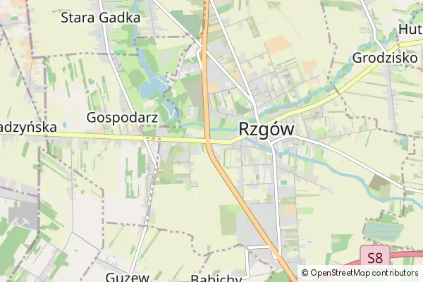 Karte Rzgów