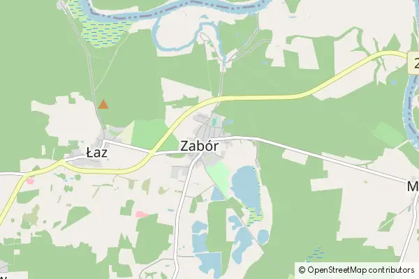 Karte Zabór