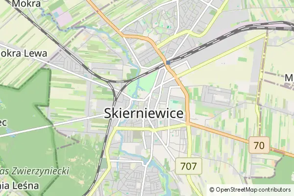 Karte Skierniewice