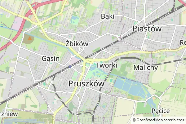 Karte Pruszków