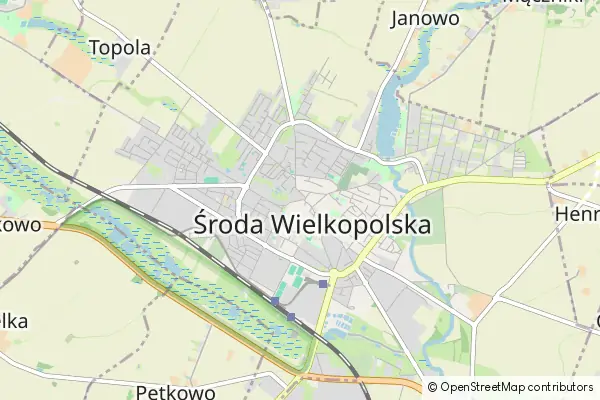 Karte Środa Wielkopolska