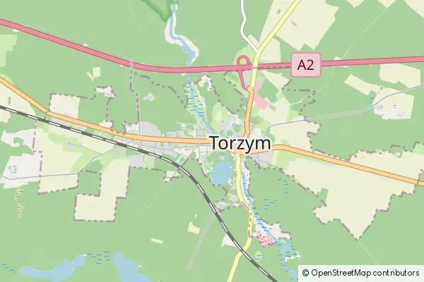 Karte Torzym