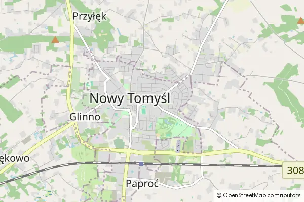 Karte Nowy Tomyśl