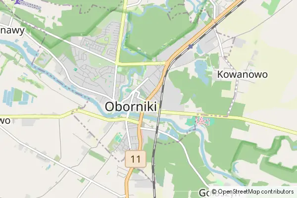 Karte Oborniki