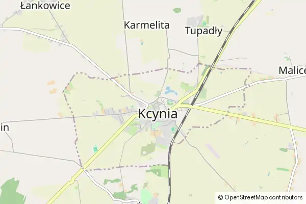 Karte Kcynia