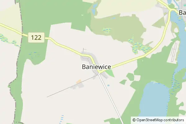 Karte Baniewice