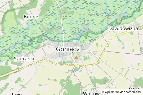 Karte Goniądz