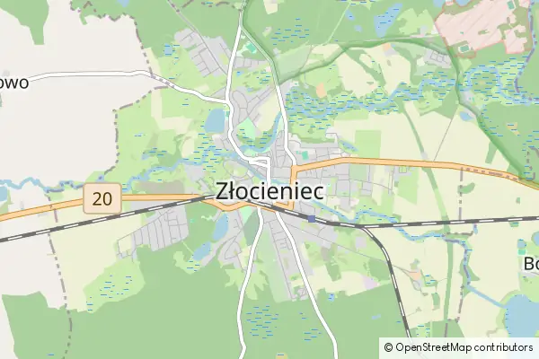 Karte Złocieniec