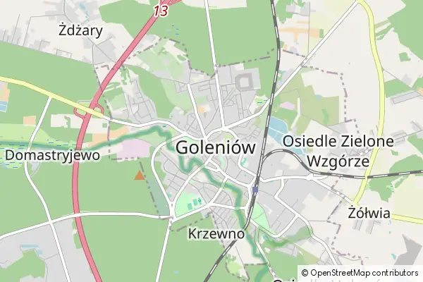 Karte Goleniów