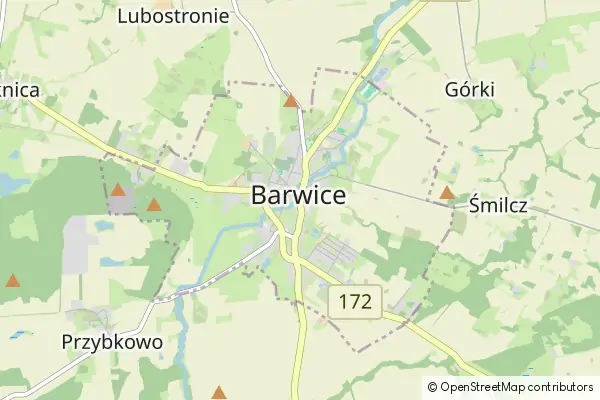 Karte Barwice